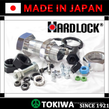 Hardlock &amp; Trusco parafusos e porcas resistentes e confiáveis ​​com garantias seguras. Feito no Japão (parafuso hexagonal com ponto de cachorro)